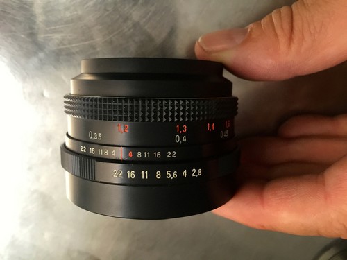 M42 carl zeiss - jena, objektiv